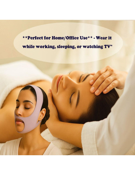 Correa Facial Ajustable Godmony para Doble Barbilla y Elevación