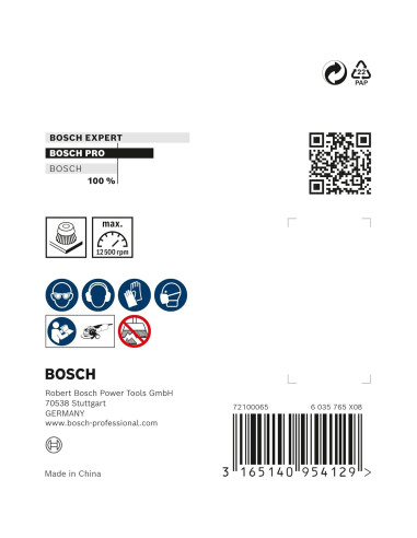 Cepillo de copa pesado Bosch Professional 75 mm para metal