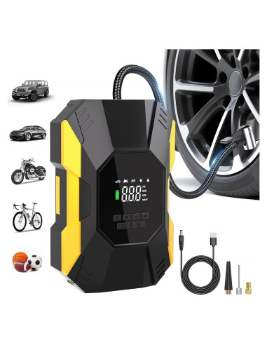 Compresor de Aire Portátil FLYKID T2222 150PSI Batería Recargable