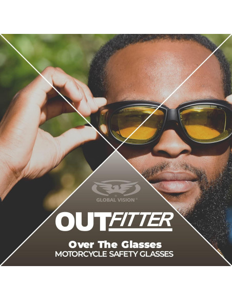 Gafas de Sol de Seguridad Global Vision OUTFITTERYTAF UV400