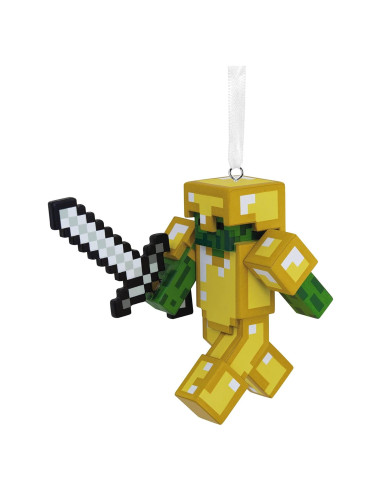 Adorno de Navidad Zombie Minecraft Hallmark 6.4x5.2 cm