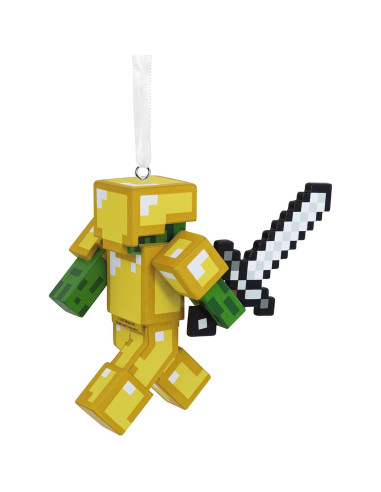 Adorno de Navidad Zombie Minecraft Hallmark 6.4x5.2 cm