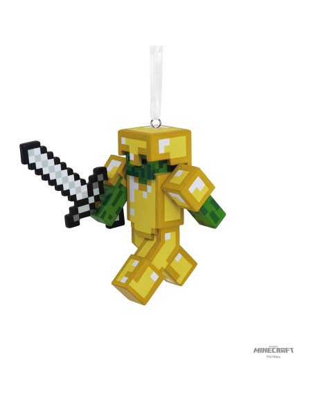 Adorno de Navidad Zombie Minecraft Hallmark 6.4x5.2 cm