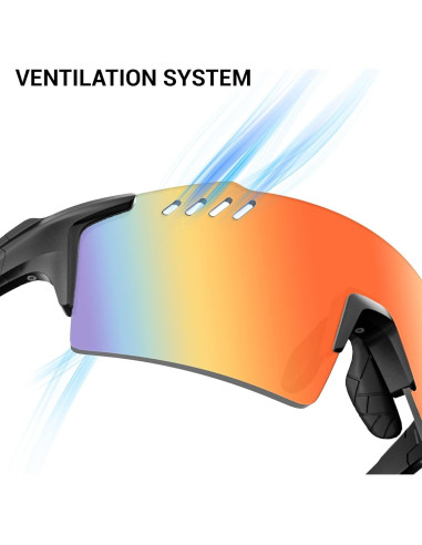 Gafas de Ciclismo SCVCN UV400 para Hombres y Mujeres