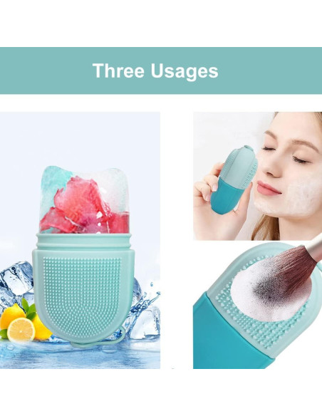 Molde de Silicona Rodillo de Hielo Coolnice ST-151 Azul