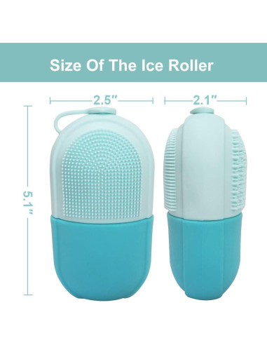 Molde de Silicona Rodillo de Hielo Coolnice ST-151 Azul