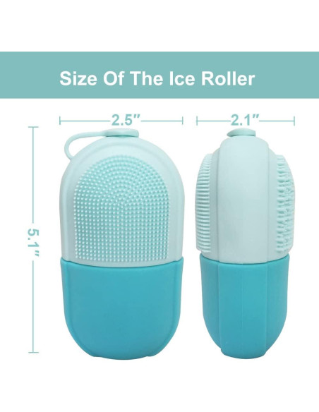 Molde de Silicona Rodillo de Hielo Coolnice ST-151 Azul