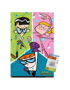 Póster de Pared Trends International Dexter 37.4x56.7cm con Chinchetas