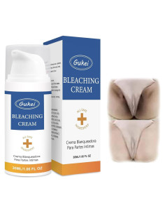 Crema Aclarante Gukei 31.4 ml para Áreas Íntimas y Axilas