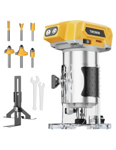 Router Compacto Inalámbrico TwoWin 800W 5 Velocidades