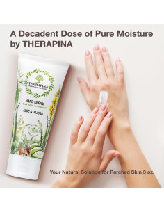 Crema de Manos Hidratante THERAPINA Aloe y Jojoba 85g 2