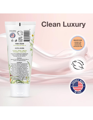 Crema de Manos Hidratante THERAPINA Aloe y Jojoba 85g