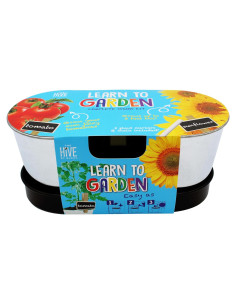 Kit de Jardinería para Niños BUZZY - 2 Macetas, Semillas y Sustrato