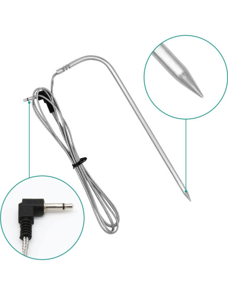 Kit de Sondas de Carne Digital EasiBBQ para Parrilla Masterbuilt