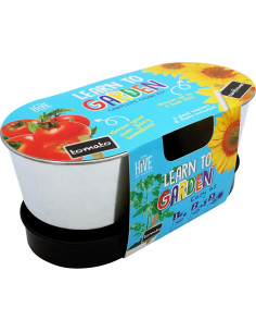 Kit de Jardinería para Niños BUZZY - 2 Macetas, Semillas y Sustrato 2