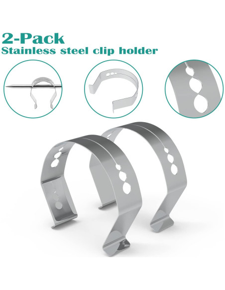 Kit de Sondas de Carne Digital EasiBBQ para Parrilla Masterbuilt