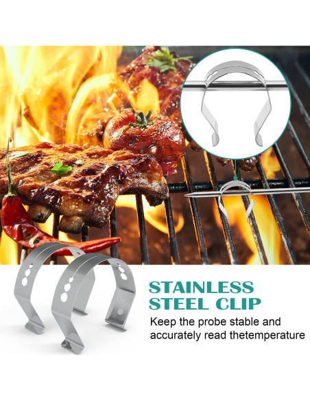 Kit de Sondas de Carne Digital EasiBBQ para Parrilla Masterbuilt