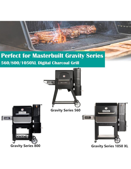 Kit de Sondas de Carne Digital EasiBBQ para Parrilla Masterbuilt