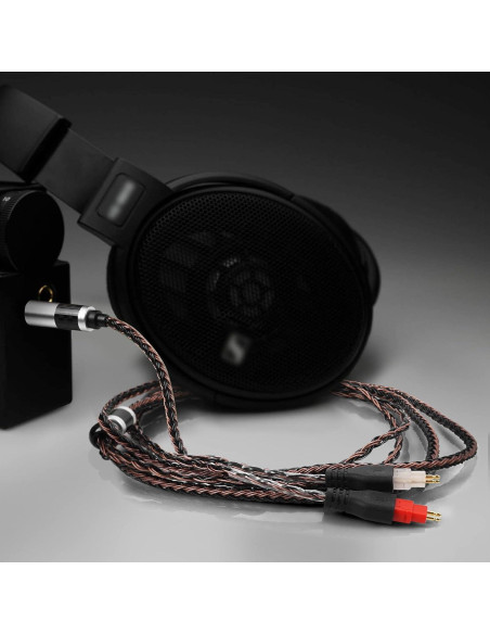 Cable balanceado 4.4mm ANLINKSHINE para Sennheiser HD600/HD650