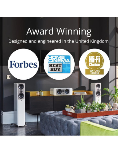 Soporte de pared para altavoces Q Acoustics WB75 Negro 2.14 kg