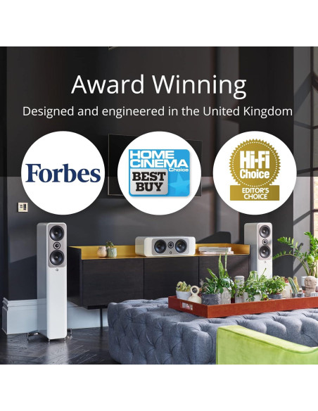 Soporte de pared para altavoces Q Acoustics WB75 Negro 2.14 kg