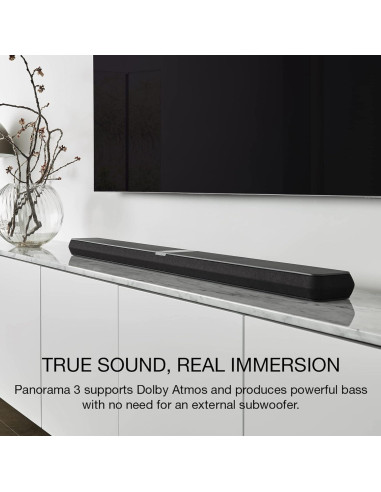 Barra de Sonido Bowers & Wilkins Panorama 3 - Dolby Atmos 3.1.2