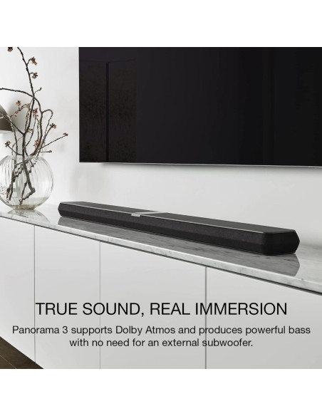 Barra de Sonido Bowers & Wilkins Panorama 3 - Dolby Atmos 3.1.2
