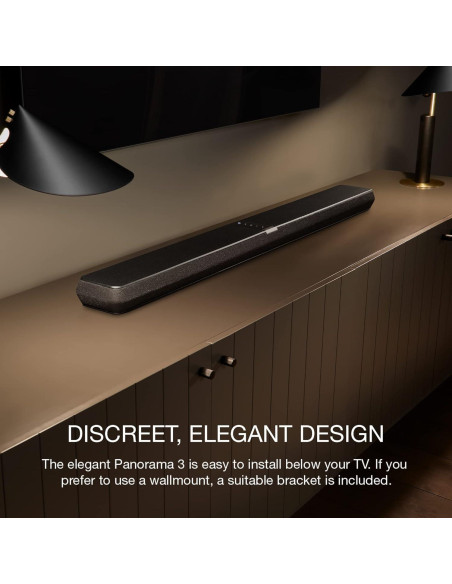 Barra de Sonido Bowers & Wilkins Panorama 3 - Dolby Atmos 3.1.2