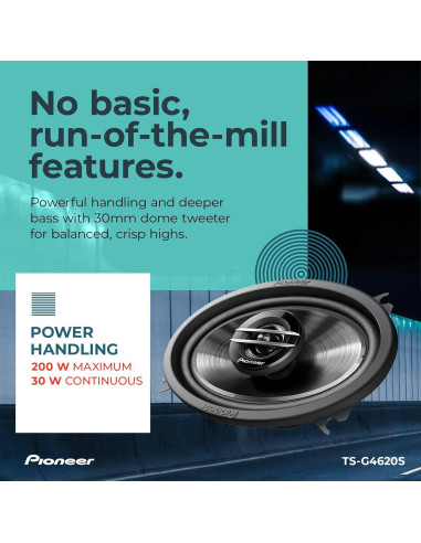 Altavoces Coaxiales Pioneer TS-G4620S 10.16 cm 200W (Par)