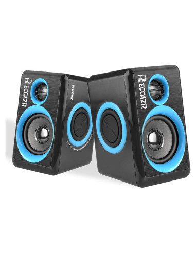 Altavoces de Computadora RECCAZR SP2040 USB 2.0 Sonido Surround