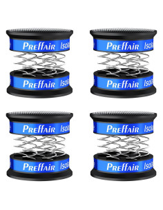 Pies de Aislamiento de Aluminio Preffair SP4942 para Altavoces