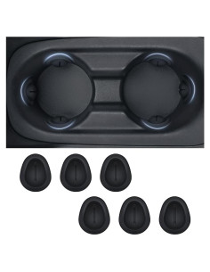 Limitador de Soporte de Taza de Coche Stacool 6PCS Silicona