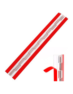 Bisagra Autoadhesiva Plástica Transparente Sliverdew 300x45 mm