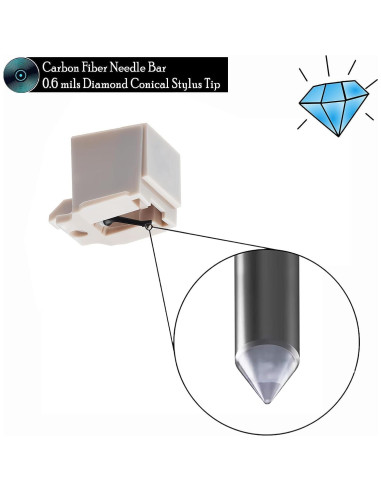 Agujas de Reemplazo ATN3600L Audio-Technica + Cepillo Limpieza