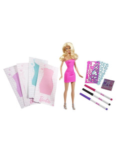 Estudio de Diseño Barbie Mattel con Vestido Incluido