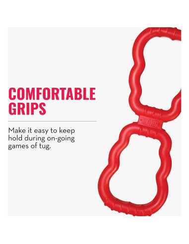 Juguete de Tirar KONG para Perros Medianos/Grandes - Goma Natural