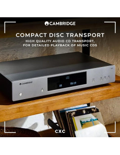 Reproductor de CD Cambridge Audio CXC Gris Lunar 4.68kg 2