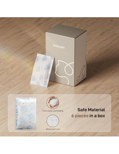 Bolsas Deshidratantes para Alimentos IMIPAW PET - Paquete de 6