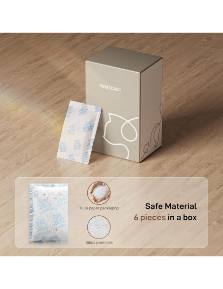 Bolsas Deshidratantes para Alimentos IMIPAW PET - Paquete de 6