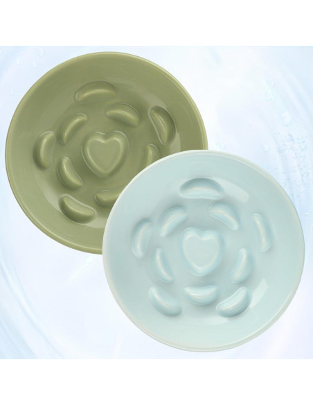 Tazón Elevado para Gatos STARVAST 2 Piezas Cerámica 15cm