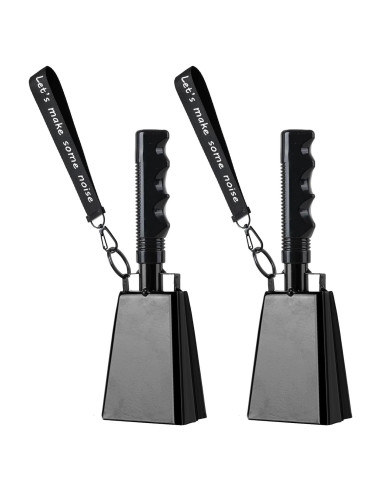 Campanas de Vaca Musfunny 20 cm - 2 Pcs para Eventos Deportivos
