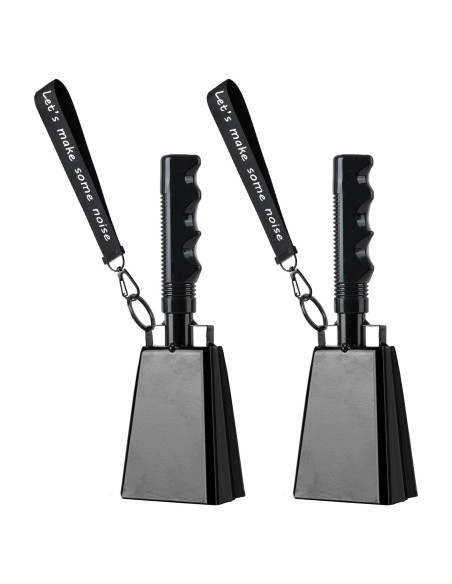 Campanas de Vaca Musfunny 20 cm - 2 Pcs para Eventos Deportivos