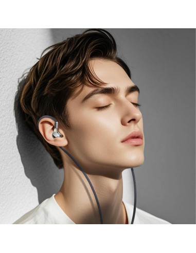 Cable de Reemplazo HBC13 okcsc 2 Pines QDC 1.22m OFC Plata