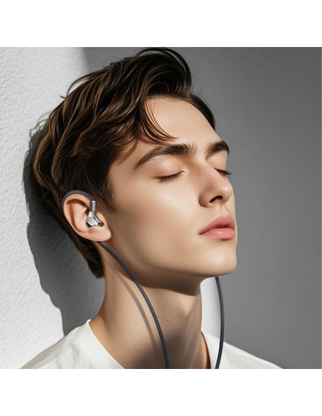 Cable de Reemplazo HBC13 okcsc 2 Pines QDC 1.22m OFC Plata