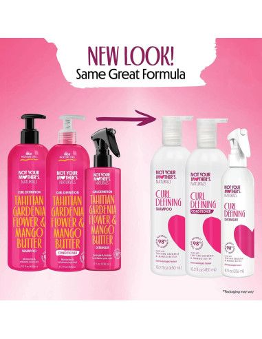 Champú y Acondicionador Not Your Mother's Naturals 3x1L - Gardenia y Mango