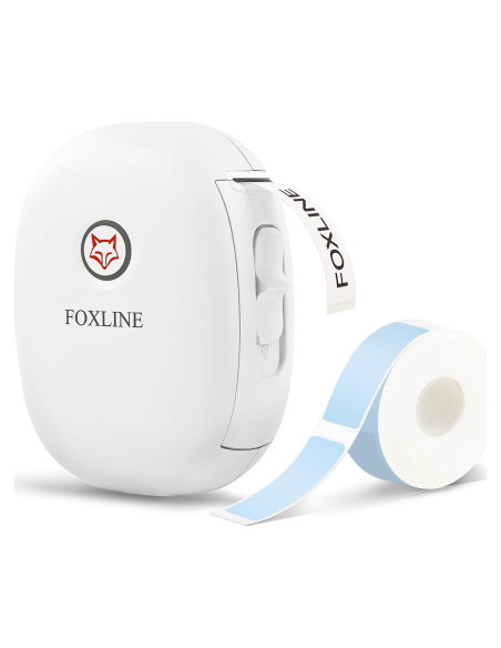Impresora Térmica Mini de Etiquetas FOXLINE F10 Bluetooth