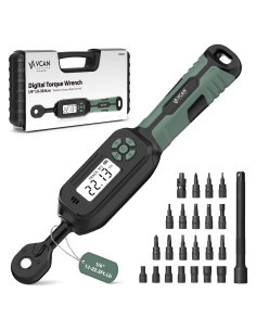 Llave de Torque Digital 1/4 VCAN ACTIVE 1.1-30 Nm Precisión