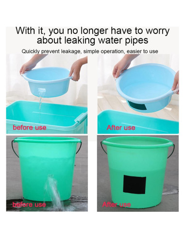 Cinta Impermeable de Caucho Flexible ITAKITE 10cm x 15.2m