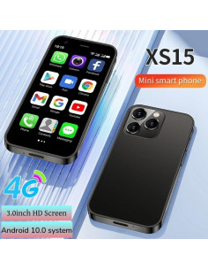 Smartphone Mini SmlPrz XS15 3" Pantalla HD 2GB RAM 16GB ROM 2