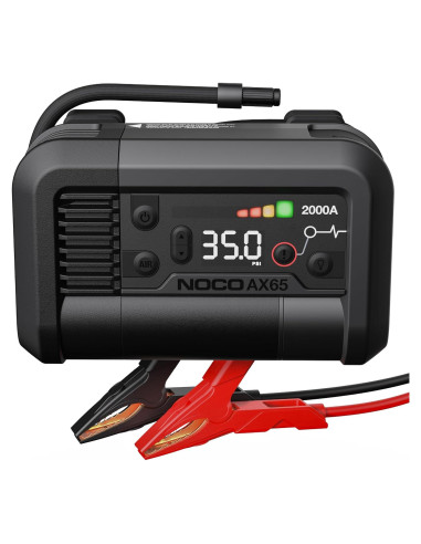 Arrancador de Salto NOCO AX65 2000A con Inflador de Neumáticos